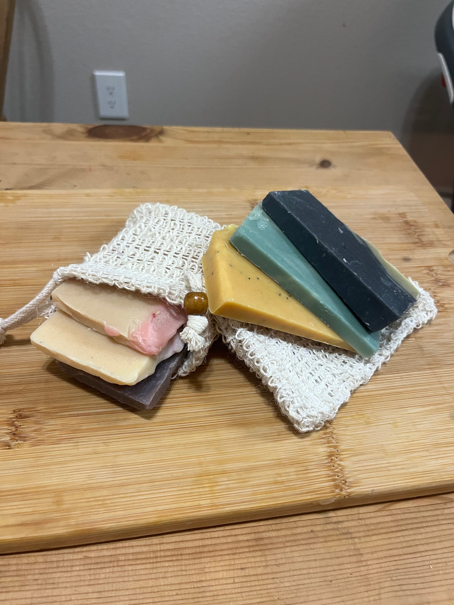 Soap scrap bags