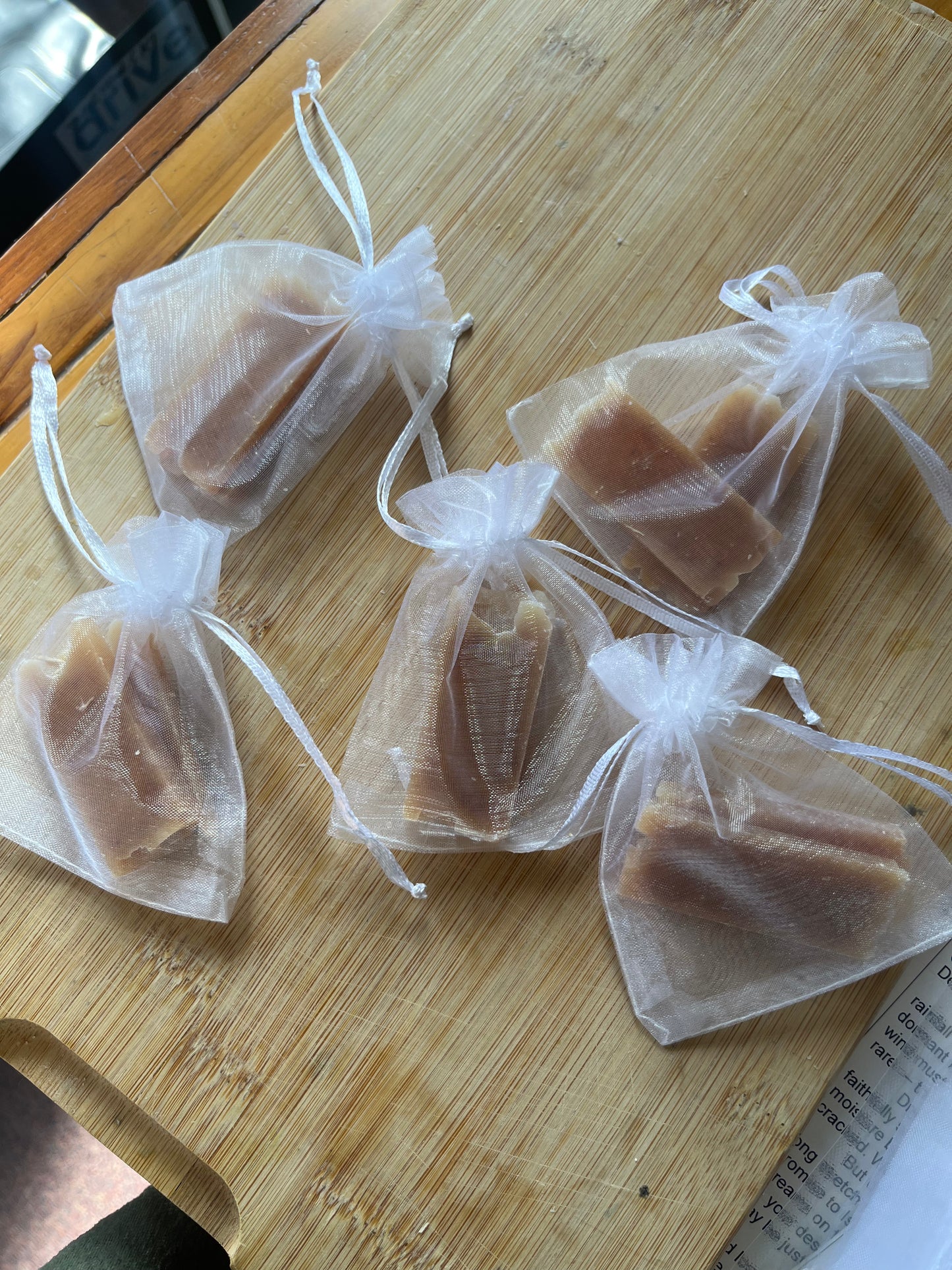 Mini soap bars