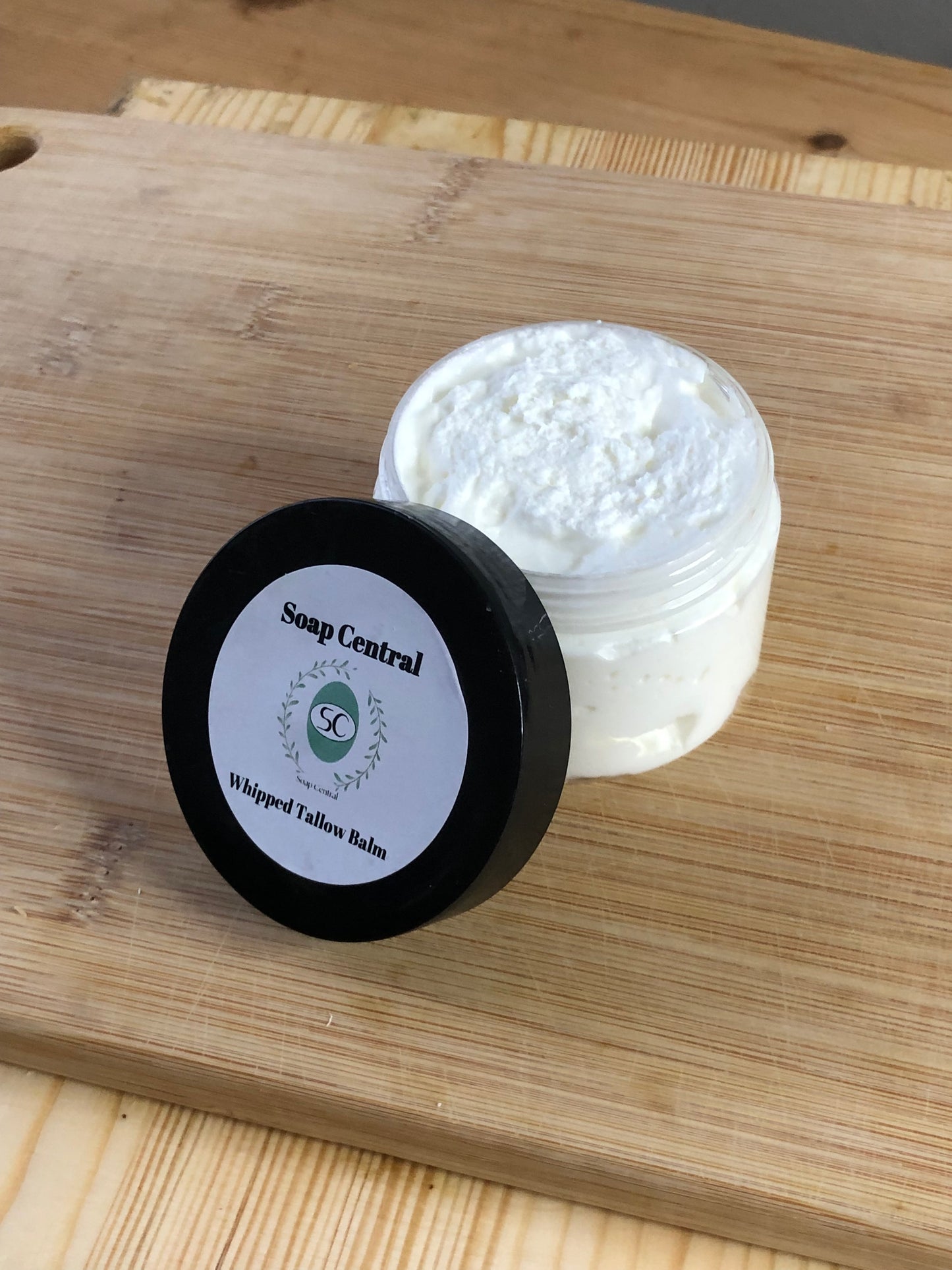 Unscented whipped tallow body butter