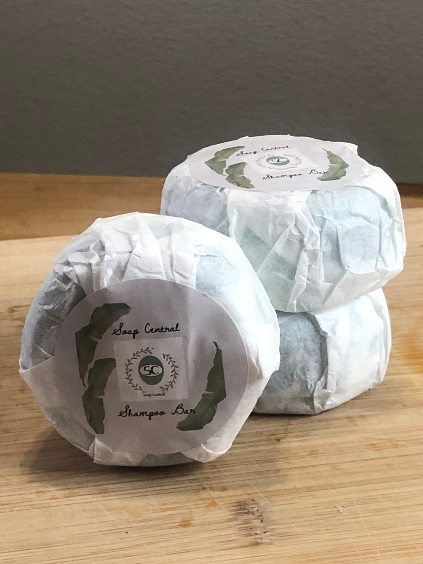 Peppermint Solid shampoo bar